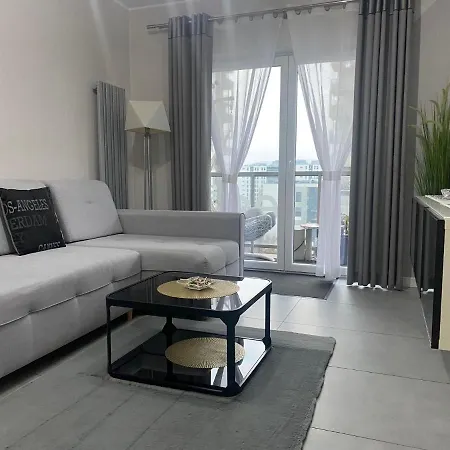 Albatross Towers Joda Bed Апартаменты Гданьск