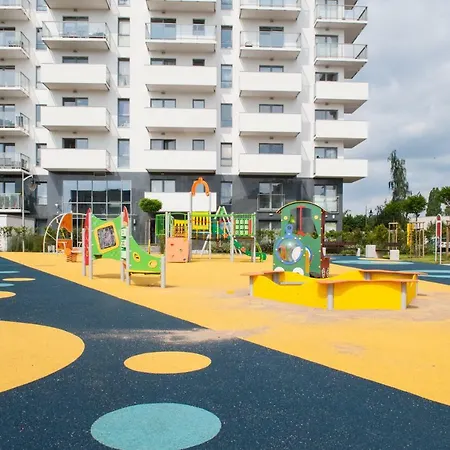 Albatross Towers Joda Bed Апартаменты Гданьск